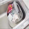 Characin Stainless Steel Dishpan Basin Dish Washing Bowl Bucket Basket Portable Tub Rack (D Shape) view 3