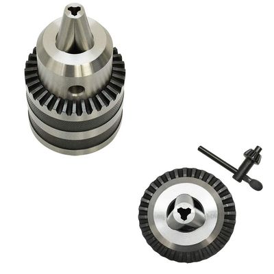 MH GLOBAL 1/8" - 5/8" x JT3 Key keyed Drill Press Chuck Jacobs Taper # 3 Mount