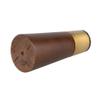 Wooden Sofa Legs Furniture Wooden Support Legs with Pure Copper Foot Set of 4 Walnut Color 10/12/15/18cm (12cm) view 2