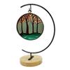 SGrace Ornament Display Stand Holder Home Wedding Decoration Rack for Hanging Glass Globe Air Plant Flower Pot Stand Iron Pothook Stand Terrarium Witch Ball (0.5) view 1
