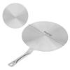 Canyita Stainless Steel Induction Diffuser Adapter 20cm, Even Heat Distribution Optimal Control Plate, Versatile Compatibility for All Induction Stoves, Smart Design view 4