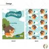 Desert Cactus Corgi Happy Birthday Invitations Style 1 Invite Cards (10 Count) With Envelopes Boys Girls Kids Party (10ct) view 4