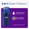 PUR Water Pitcher & Dispenser Replacement Filter 4-Pack, Genuine PUR Water Filter, 2-in-1 Powerful and Faster Filtration, 8-Month Value, Blue (PPF900Z4) view 3