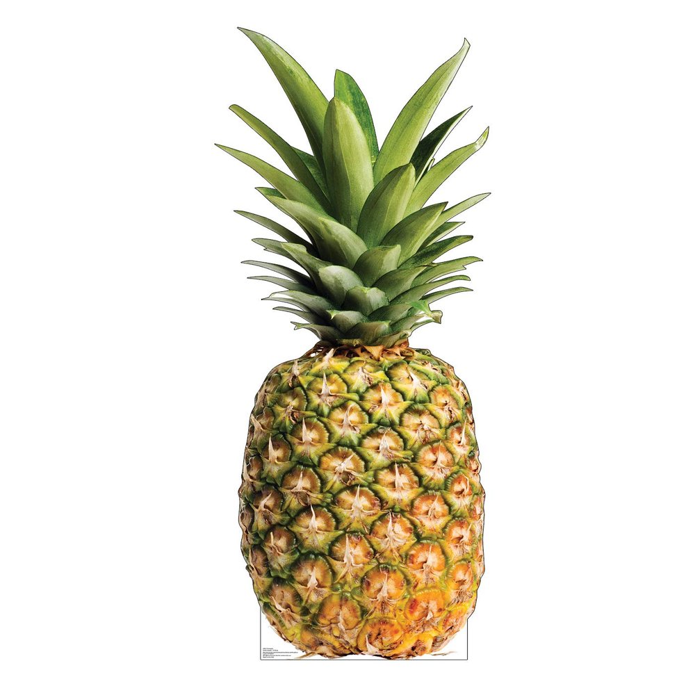 Cardboard People Pineapple Life Size Cardboard Cutout Standup