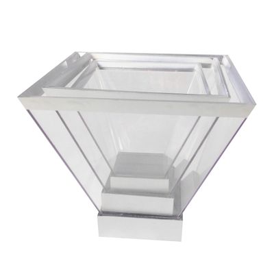 FixtureDisplays Bulk Bin Set of 3 Retail Display Impulse Buy Display Stand Giftware Toy Cosmetic 2197-NF