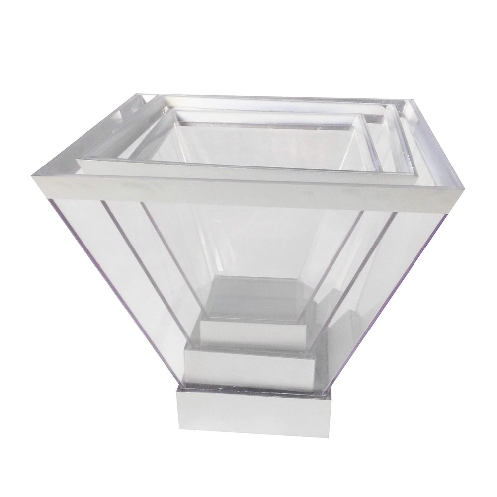 FixtureDisplays Bulk Bin Set of 3 Retail Display Impulse Buy Display Stand Giftware Toy Cosmetic 2197-NF
