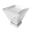 FixtureDisplays Bulk Bin Set of 3 Retail Display Impulse Buy Display Stand Giftware Toy Cosmetic 2197-NF view 2