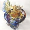 Amore Jewell Dragon Blessing Fengshui Decoration Ornament Gift for Home & Office (Liuli Crystal Glass) view 2