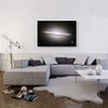 ARTCANVAS Sombrero Galaxy Hubble Telescope Messier 104 Canvas Art Print Stretched Framed Painting Picture Poster Giclee Wall Decor - 40" x 26" (0.75" Deep) view 2