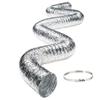 ALORAIR Dehumidifier Aluminum foil Inlet Duct with a Diameter of 12 inches and 13 feet Long (12 inches) view 1