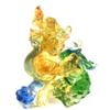 Amore Jewell Prosperous Wealthy Brave Troop (Pixiu) Fengshui Decoration Ornament Gift for Home & Office (Liuli Crystal Glass) view 1