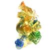 Amore Jewell Prosperous Wealthy Brave Troop (Pixiu) Fengshui Decoration Ornament Gift for Home & Office (Liuli Crystal Glass) view 2