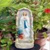 22" Our Lady of Lourdes Hand Painted Resin Outdoor Garden Statue Water-Based view 2