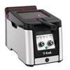 T-fal Deep Fryer with Basket, Electrics Stainless Steel 3.5 Liter Oil Capacity, 2.6 Pound Food Capacity 1800 Watts Easy Clean, Temp Control, Digital Timer, Oil Filtration, Dishwasher Safe Parts Silver view 1