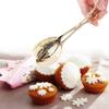 Fdit Bread Serving Tongs Elegant Vintage Style Food Clamp for Buffet Table Zinc Alloy Gold 8.7 Inch 1 Piece view 3