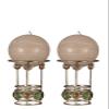 Dale Tiffany Pietro Warmer Candle Holder, 5.5-Inch, Gold/Amber view 1