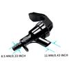 Draft Beer Dispensing Picnic Tap - LUCKEG Brand Homebrew Plastic Faucet with 3/16" Barb,2 free Worm Clamp (Pack of 2) view 3