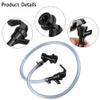Draft Beer Dispensing Picnic Tap - LUCKEG Brand Homebrew Plastic Faucet with 3/16" Barb,2 free Worm Clamp (Pack of 2) view 4