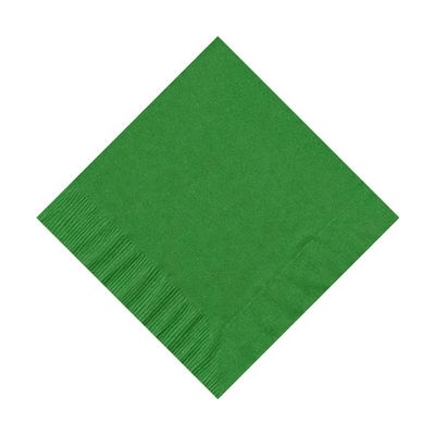 100 2-Ply Cocktail Personalized Napkins (Kelly Green)