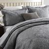 Travan 3-Piece King Quilt Set Quilted Bedspread Oversized Microfiber Lightweight Bedspread Coverlet Set with Shams Bedding Set for All Season, Grey, King view 3