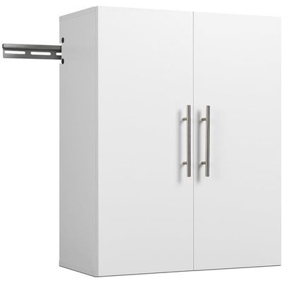 Prepac 24" White Wall Mount Storage Cabinet for Garage & Laundry Room