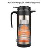Qiilu Car le 12V 1000ML Electric Car le Travel Heater Water Bottle Large Capacity Tea Coffee Milk Car Boiler for Camping Boat (Gold-12V) view 3