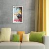 Pacifica Island Art 5th Grand Prix Monaco 1933 - Auto Racing - Vintage Sports Poster by Go Ham (Georges Hamel) c.1933 - Eco-friendly Premium Bamboo Paper 290gsm (Unframed) 18x24in view 4