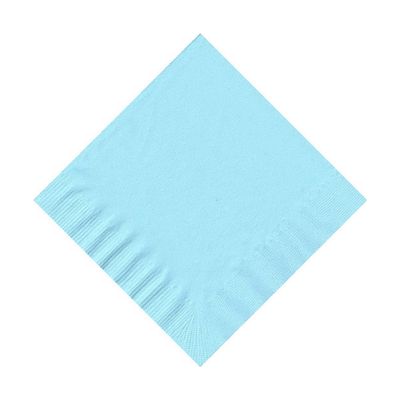 100 2-Ply Cocktail Personalized Napkins (Light Blue)