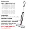Extolife 6 Pack Steam Mop Pads Replacement P184WQ for Shark Genius Steam Mop S5003D & Lift-Away Pro Steam Mop S3973 S3973D S3973WM S5001 S5002Q S5003A S5004 S5004W S6001W S6001WM S6002C S6003D S6003W view 2