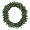 Canadian Pine Commercial Size Artificial Christmas Wreath - 5' - Unlit view 3