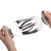2 Salad Hands stainless Steel Salad Servers Kitchen Helper Pasta Servers view 2