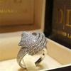 Bansriracha18K Gold Wrap Around Diamond Ring Fashion Anillos Engagement Ring Bague Jewelry Ring for Women Luxury Gemstone Wedding (10) view 4