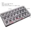 24 cavities 2.4cm diameter half ball shape polycarbonate PC chocolate mold starry heven candy making mouls DIY baking supplies view 2
