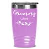 Grammy Est 2020 Pregnancy Announcement Tumbler For New Grandmother Future Grandma To Be Baby Reveal or Baby Shower Travel Mug for Mom view 2