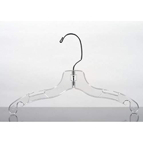 Childrens Plastic Dress Hanger 12 Inch Long - Count of 100 Hangers