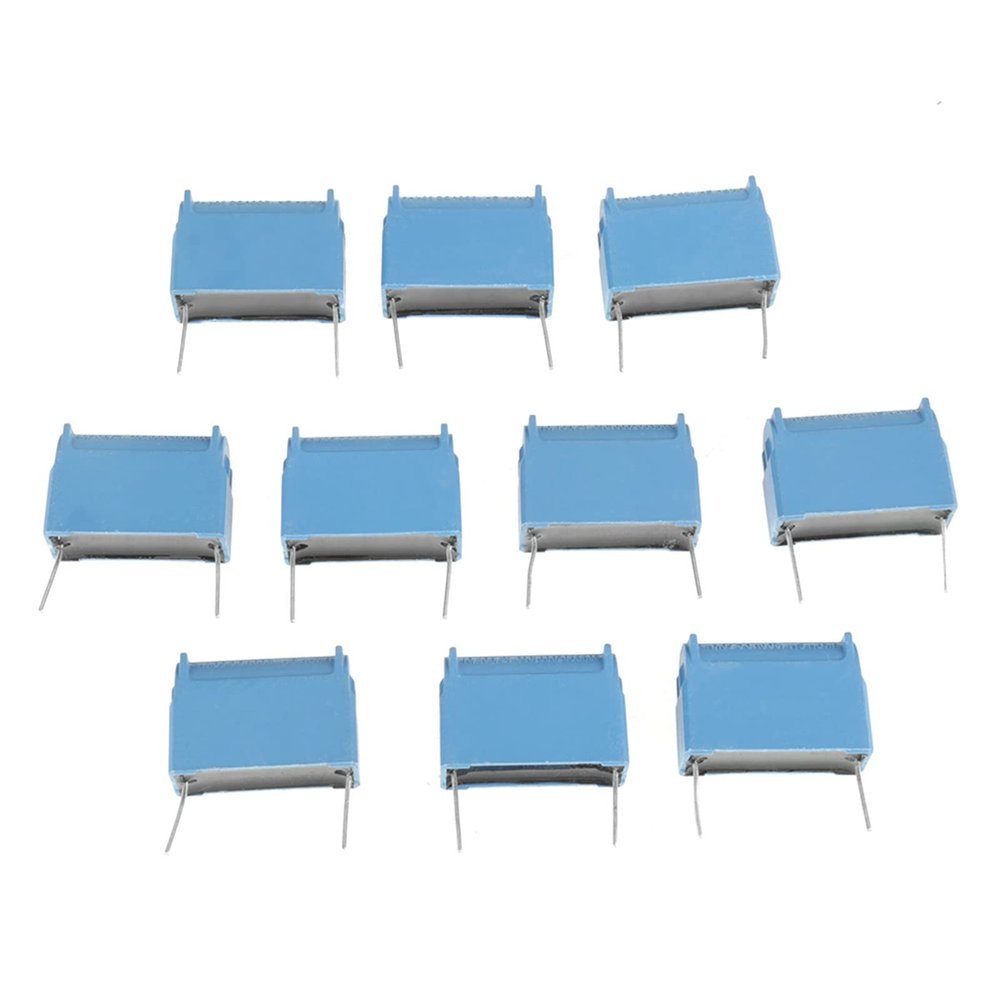 10Pcs 0.33F 630VAC Film Capacitor for Induction Cooker Repair, Radial Pulse Capacitors 1200VDC Replacement Kit