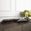 Caryn Set of 2 Cast Aluminum Trays view 2
