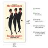 The Supremes - 1965 Lincoln Center Philharmonic Hall Concert - Vintage Music Poster by Joe Eula c.1965 - Fine Art Matte Paper Print (Unframed) 30x44in view 2