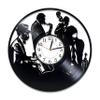 Kovides Jazz Vinyl Record Wall Clock Music Genre Birthday Gift Idea Music Genre Handmade Clock for Man and Woman Jazz Vinyl Clock 12 Inch Music Original Home Decor view 1
