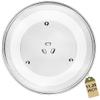 11.25" Microwave Glass Turntable Plate Replacement - Compatible with Samsung and GE -11 1/4" Microwave Glass Plate Replaces WB49X10097 WB39X0078 WB49X10034 AP3188581 PS651544 - BY AMI PARTS view 1
