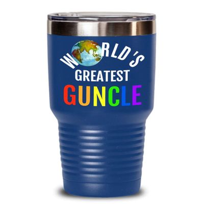 World's Greatest Guncle Tumbler Gifts For Best Gay Uncles Proud Gay Uncle Adult Gift Ideas Coffee Mug