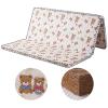 WJXBoos Coir Mattress, 3e Coconut Palm Hypoallergenic Orthopedic Mattress Pad 5cm Folding Sleeping Mat Firm Feel Quiet Tatami Guest Bed-l 120x190cm(47x75inch) view 1