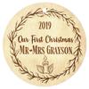 Just Customized Custom Christmas Ornaments for Christmas, Family, Couples, Tree Decorations, Different Designs Wood Engraved Custom Gift view 1