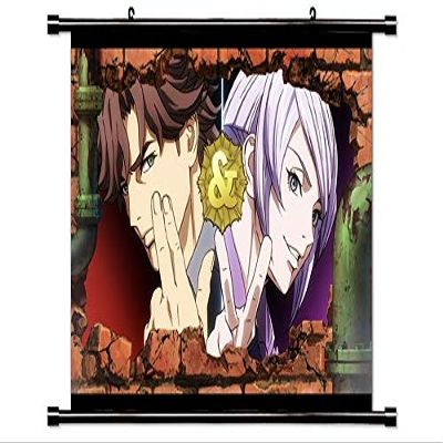 ROUNDMEUP Double Decker! Doug and Kirill Anime Fabric Wall Scroll Poster (32 x 20) Inches [A] Double Decker- 3(L)
