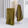 A & L Windom Metallic Polka Dot Print Fleece Blanket (Sage, King) view 3
