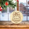Just Customized Custom Christmas Ornaments for Christmas, Family, Couples, Tree Decorations, Different Designs Wood Engraved Custom Gift view 2