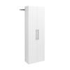Prepac HangUps 24" Large Garage Cabinet, Bathroom Cabinet Wall Mount, Ideal for Garage, Kitchen and Laundry Organization 24" W x 72" H x 12" D, White view 1