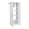 Prepac HangUps 24" Large Garage Cabinet, Bathroom Cabinet Wall Mount, Ideal for Garage, Kitchen and Laundry Organization 24" W x 72" H x 12" D, White view 4