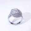 Bansriracha18K Gold Wrap Around Diamond Ring Fashion Anillos Engagement Ring Bague Jewelry Ring for Women Luxury Gemstone Wedding (9) view 1