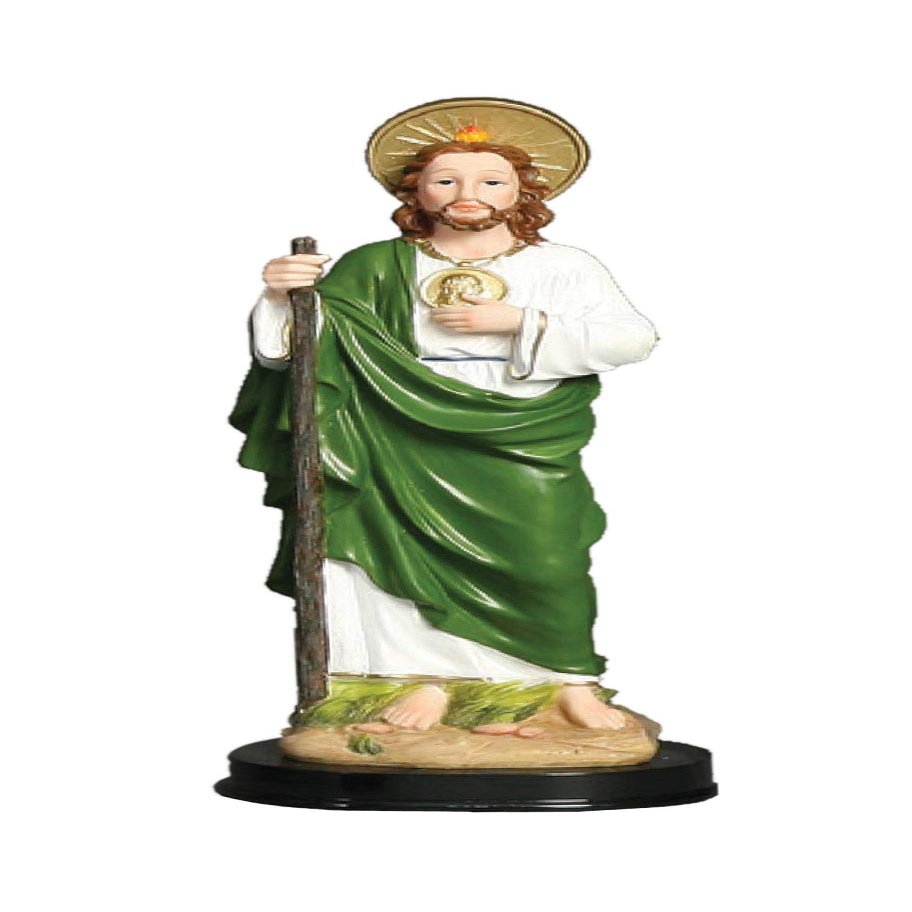Gigi's Classy Kids Saint St. Jude Thaddeus Figure Statue San Judas Tadeo Estatua Figura (12 Inches)